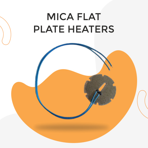 Silver / Grey Mica Flat Plate Heaters
