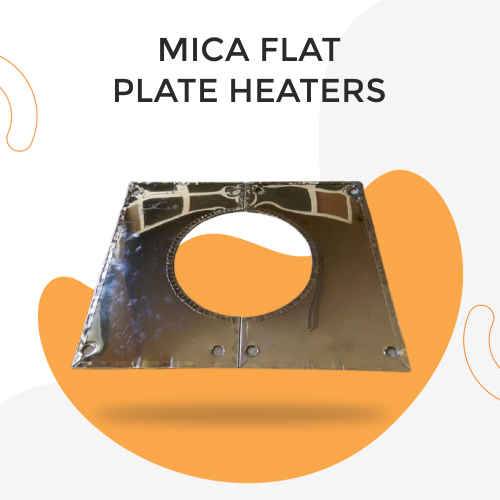Silver / Grey Mica Flat Plate Heaters