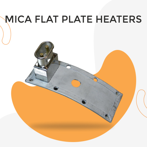 Silver / Grey Mica Flat Plate Heaters