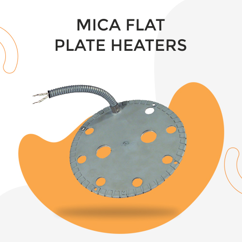 Silver / Grey Mica Flat Plate Heaters