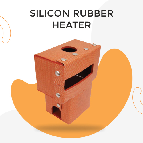 Silver / Grey Silicon Rubber Heaters