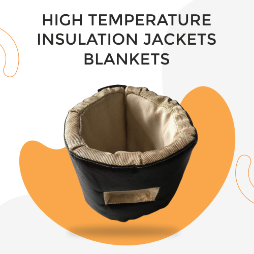 Silver / Grey High Temperature Insulation Jackets Blankets