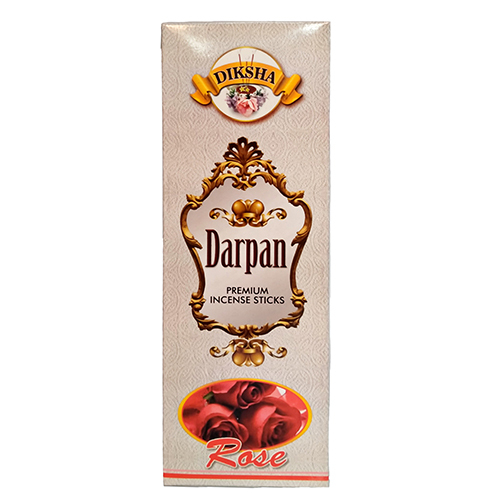 Rose Premium Incense Sticks - 100% Natural Bamboo Smooth Surface Eco-friendly | Enchanting Floral Fragrance For Relaxation And Meditation