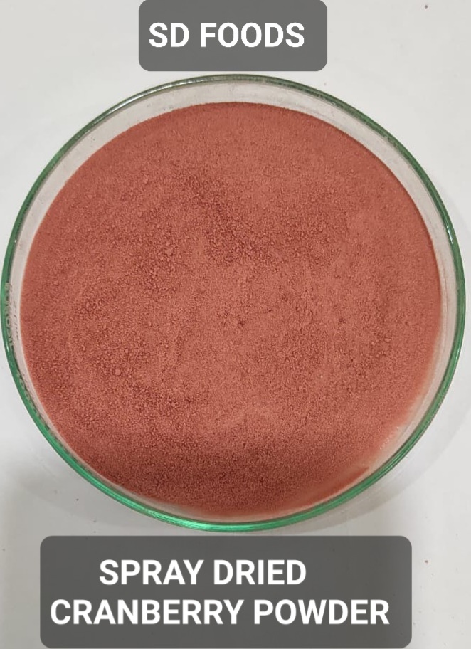 Red Pink Color Cranberry Powder (Spray Dried )