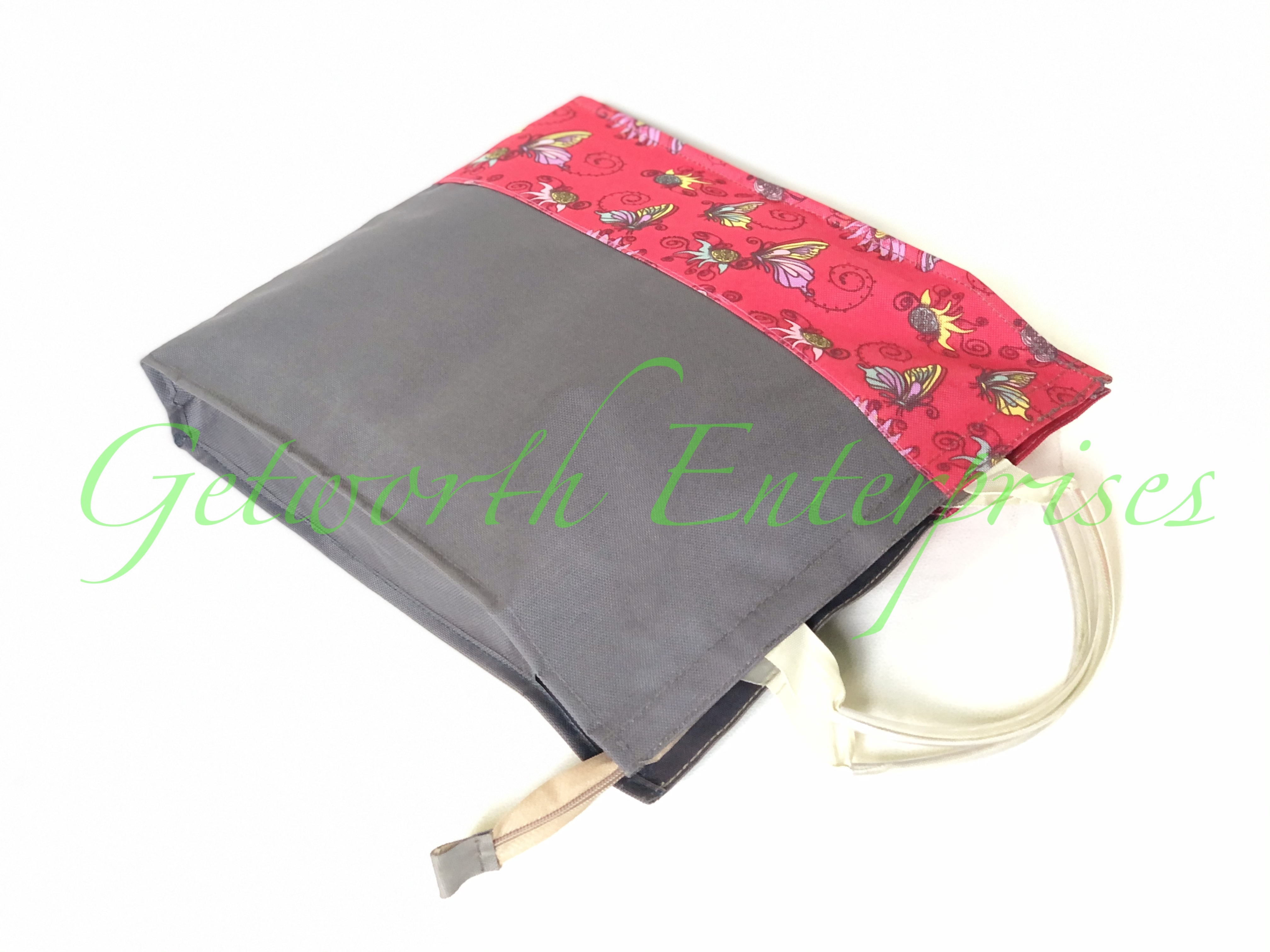 Multi Color Thamboolam Bags - Pvc, 13 X 7 X 4 Inches | Customizable, Elegant Look, Tear Resistant, Printed Design, Zipper Closure