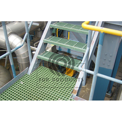 Frp Floor Grating - Frp Material, Various Sizes Available | Polished Surface Treatment, Ideal For Industrial Use