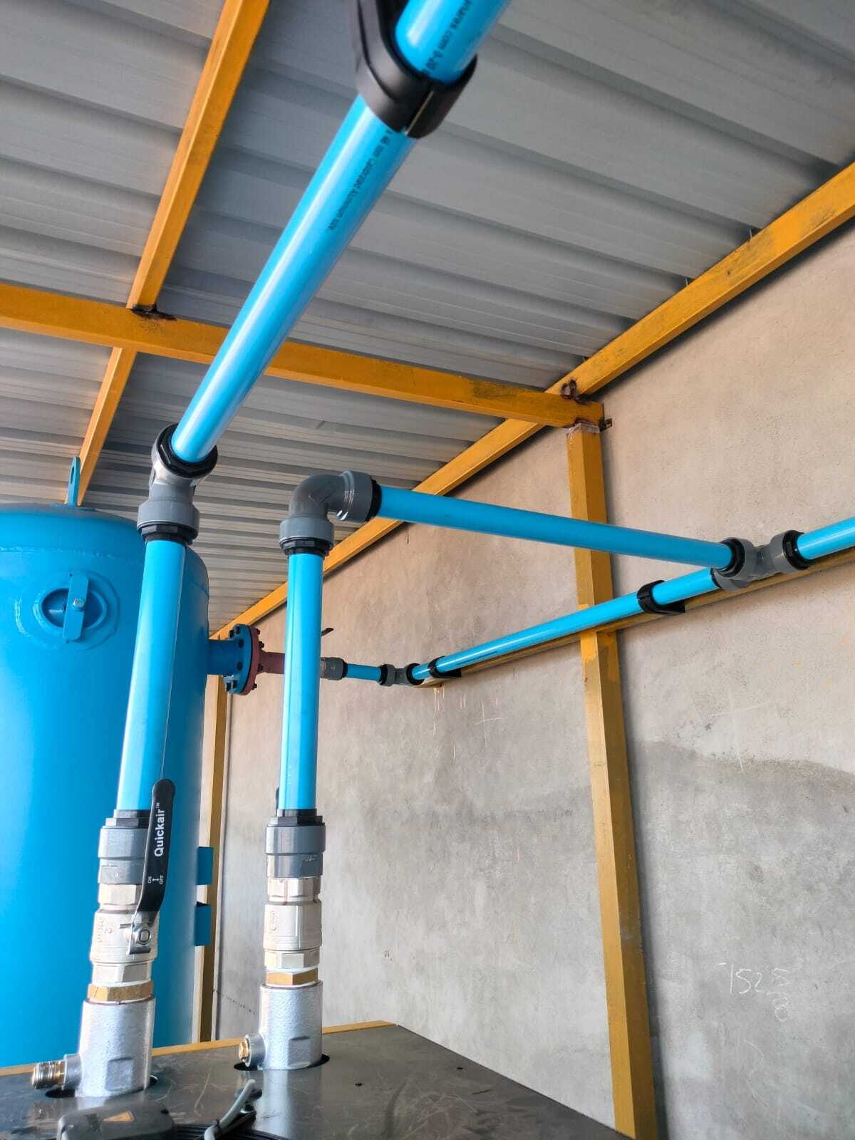Compressed Air Piping System - Material: Stainless Steel