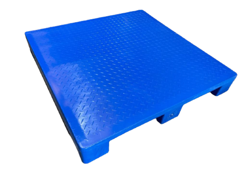 Two Way Roto Molded Plastic Pallet - Dynamic Load: 1200 Kg