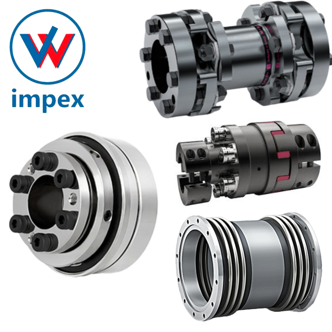 R+w Precision Coupling - Metal Bellows Series Bk, 15 - 10,000 Nm Torque Capacity, Absolutely Backlash-free, High Dynamic Performance, Easy Assembly, Universal Application