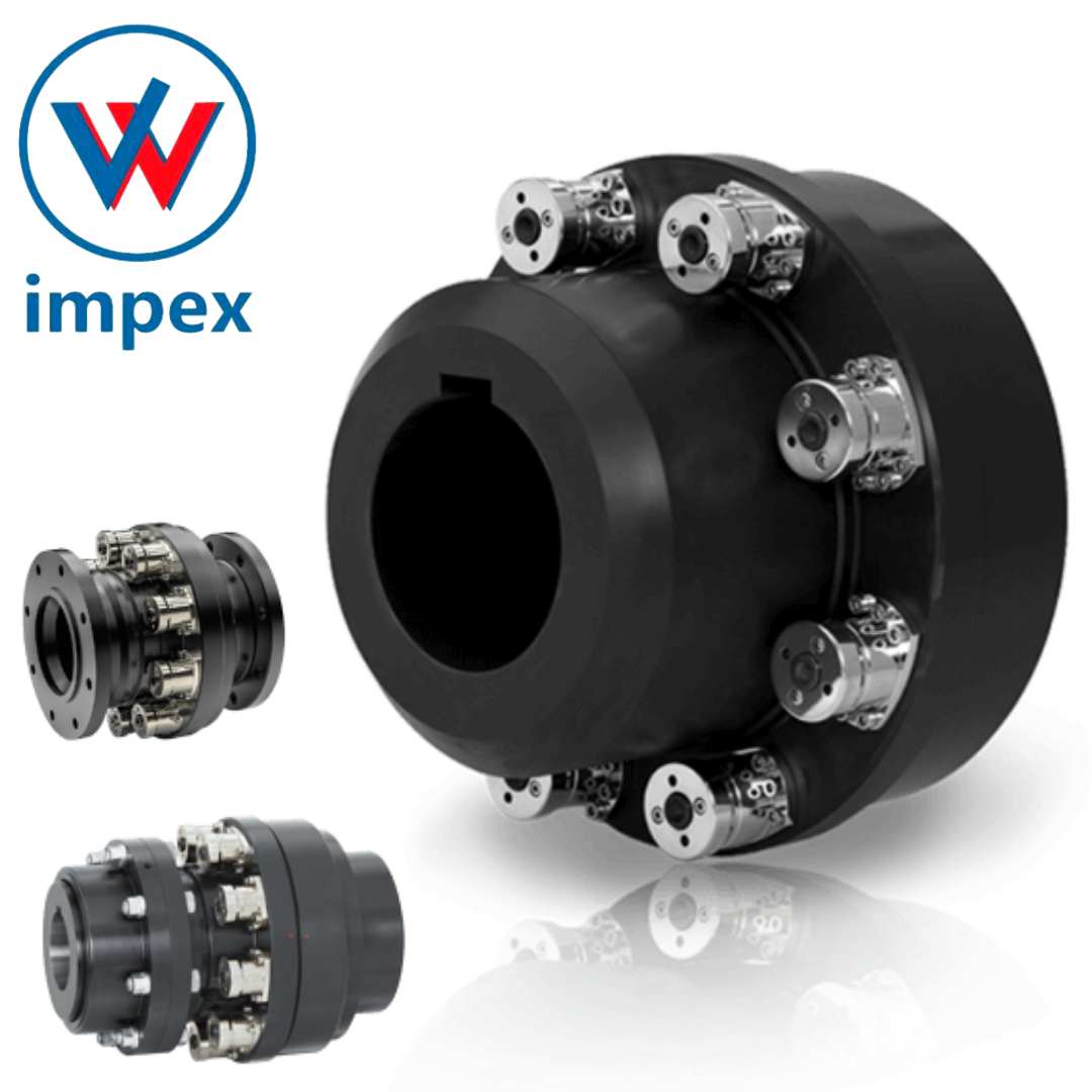 R+w Precision Coupling - Metal Bellows Series Bk, 15 - 10,000 Nm Torque Capacity, Absolutely Backlash-free, High Dynamic Performance, Easy Assembly, Universal Application