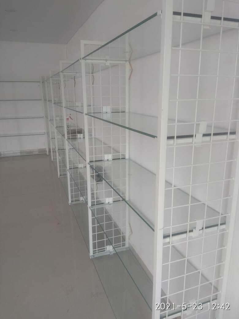 Glass Panel Display Racks