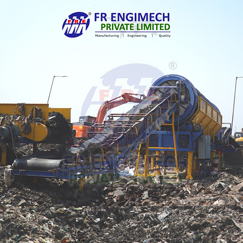 Blue-yellow Semi Automatic Waste Segregation Machine