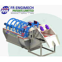 White Bucket Wheel Sand Washing Plant