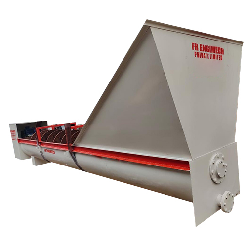 White Mobile Sand Washer