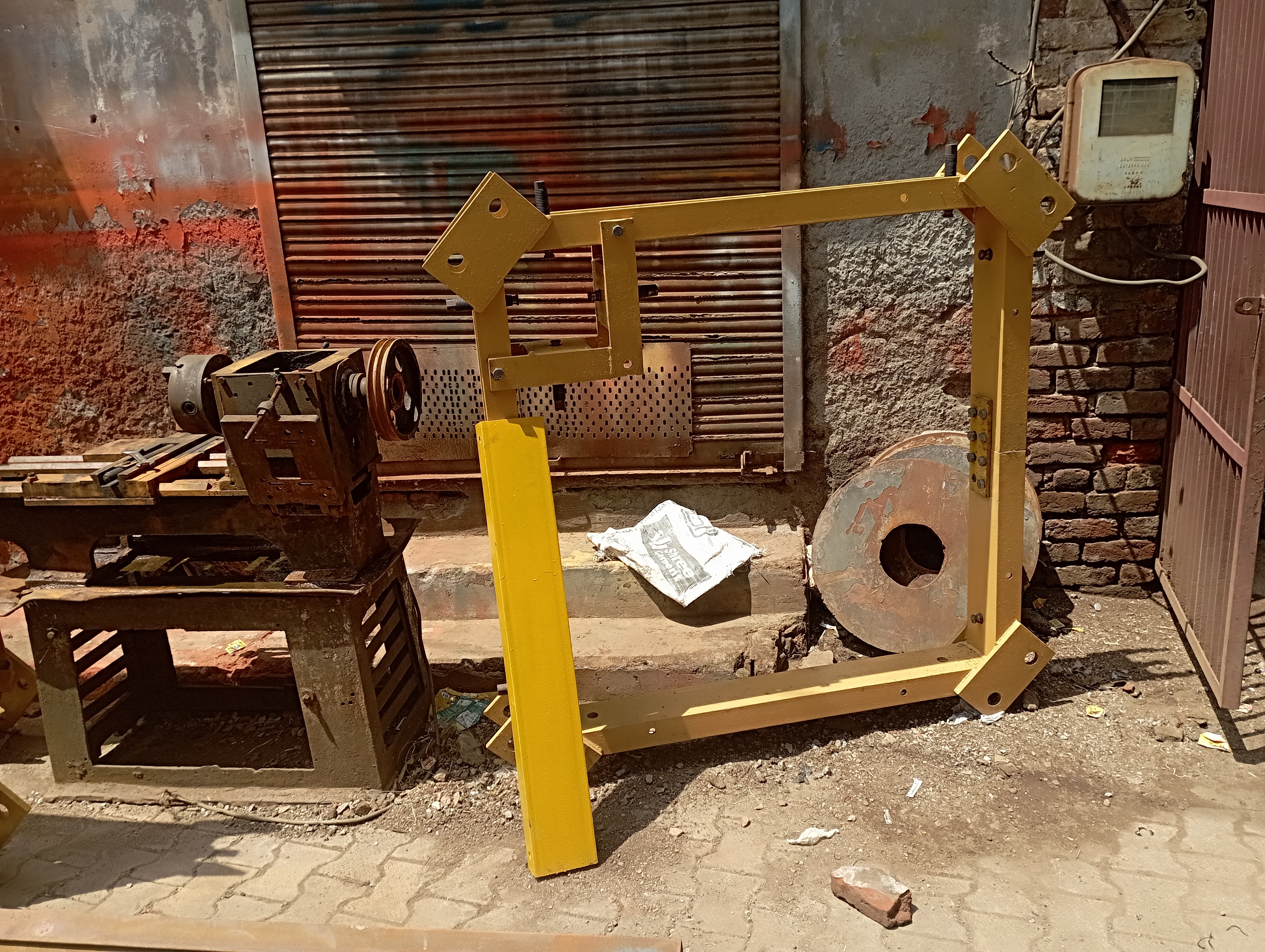 Fixed Tower Crane Anchor Frame