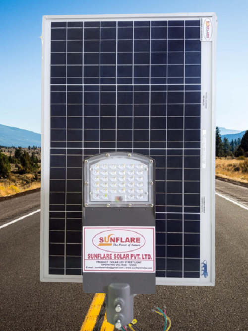 Aluminium Semi Integrated Solar Street Light