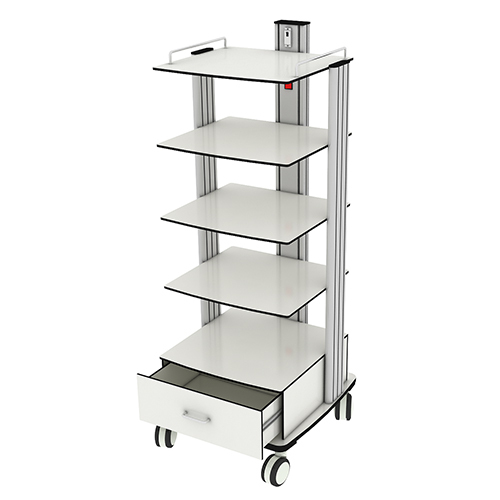 Portable Monitor Trolley Commercial Furniture