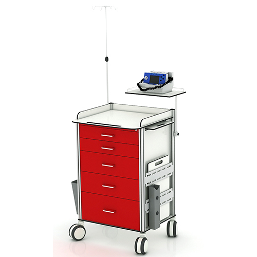 Hospital Emergency Trolley Commercial Furniture