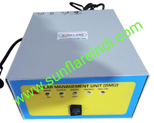 Solar Management Unit - 12v/24v-20a | Ms Body Dark Grey Color Automatic Pwm Charge Controller Lcd Battery Monitoring Environmentally Friendly Energy Solution