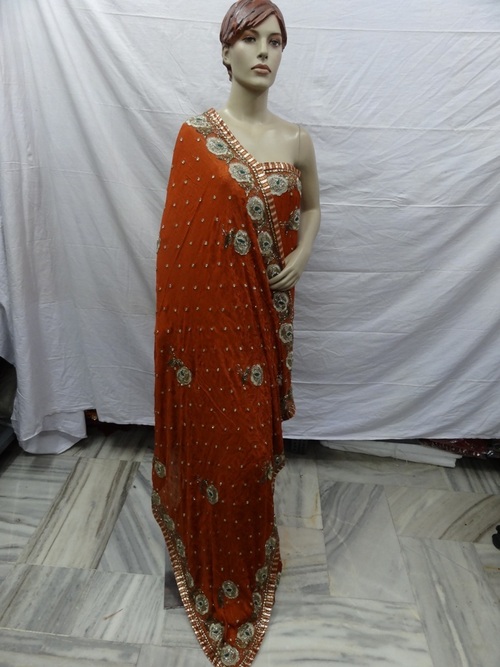 कैजुअल नेट साड़ी