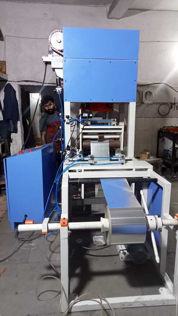 Aluminium Foil Container Machine - Color: Blue
