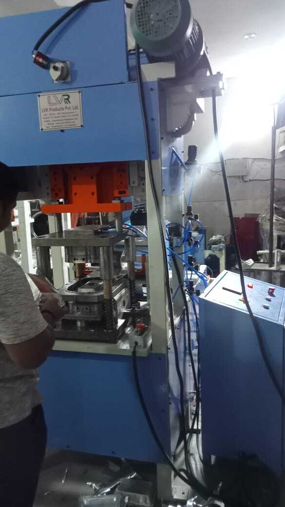 Aluminium Foil Container Machine - Color: Blue