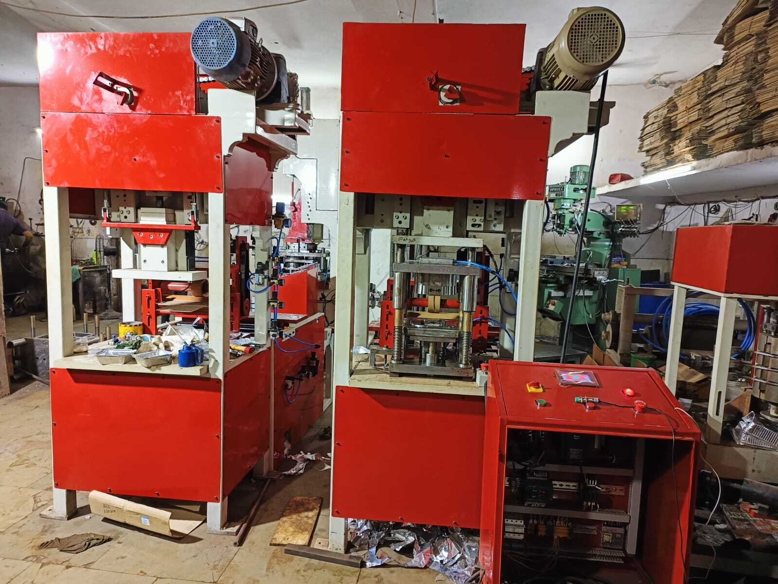 Foil Container Machine - Operating Type: Semi Automatic
