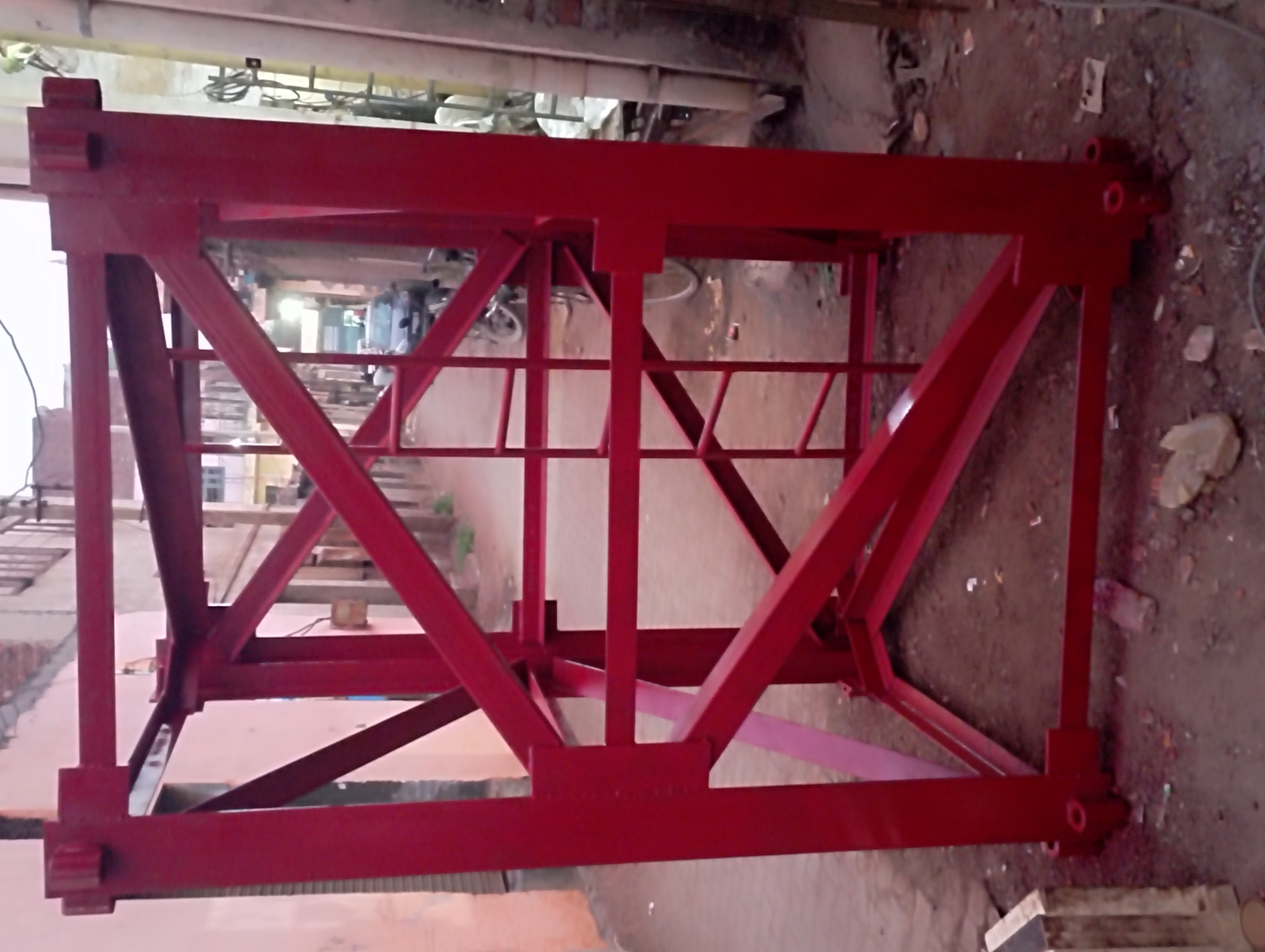 Fixed Tower Crane Mast Section