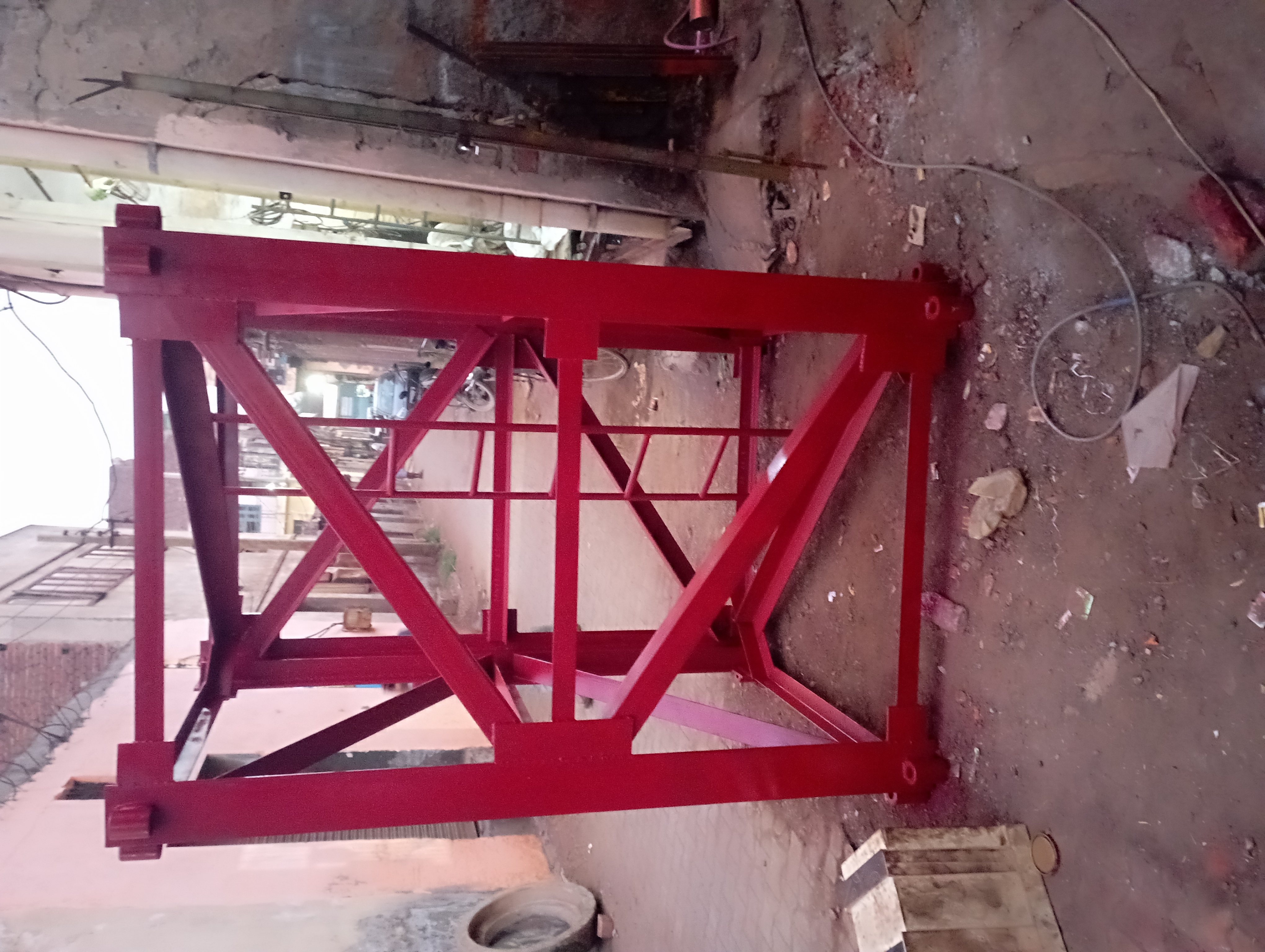 Fixed Tower Crane Mast Section