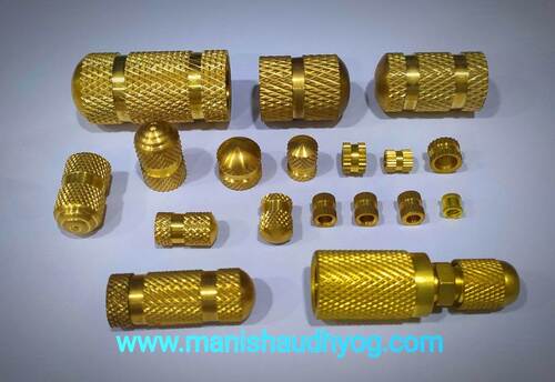 Insulator Brass Insert - Color: Golden And Silver