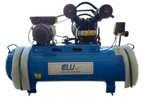 BEI - 1205 - 02HP - 90 LTR एकल चरण रिसिप्रोकेटिंग एयर कंप्रेसर