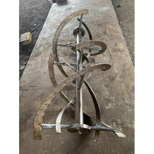 Ribbon Screw Flight - Material: Stainless Steel