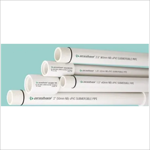 White Upvc Submersible Pipes