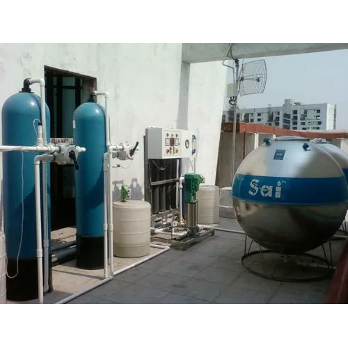 सेमी ऑटोमैटिक 1500l मिनरल वाटर प्लांट