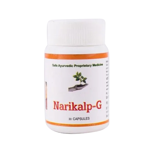 Narikalp G Capsules Abnormal Bleeding Ayurvedic Capsule Age Group: For Adults