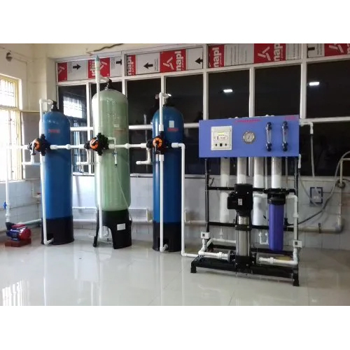 Semi Automatic 1000 Lph Commercial Reverse Osmosis System