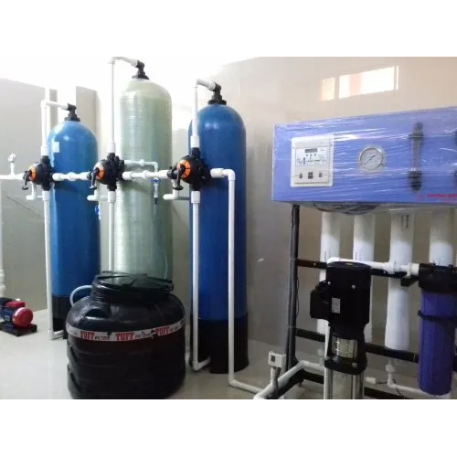 Semi Automatic 1000 Lph Commercial Reverse Osmosis System