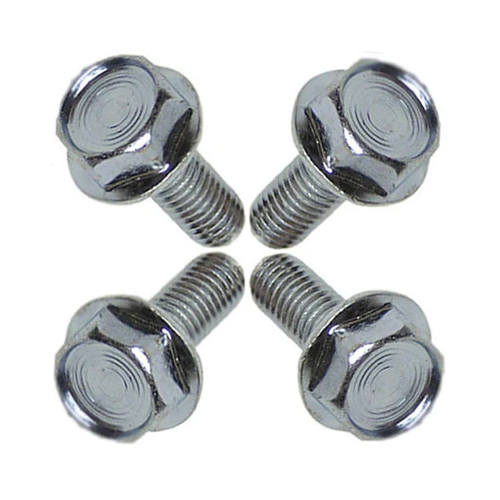 Flange Bolts - Industrial Grade | Silver Finish, Various Sizes Available, Suitable for Heavy-Duty Applications