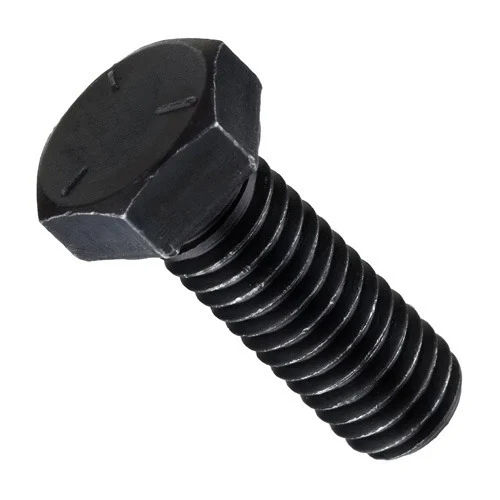 Mild Steel Hex Bolts - Different Grades & Sizes | Hex Head Design for Strong Grip, Industrial Application Fasteners