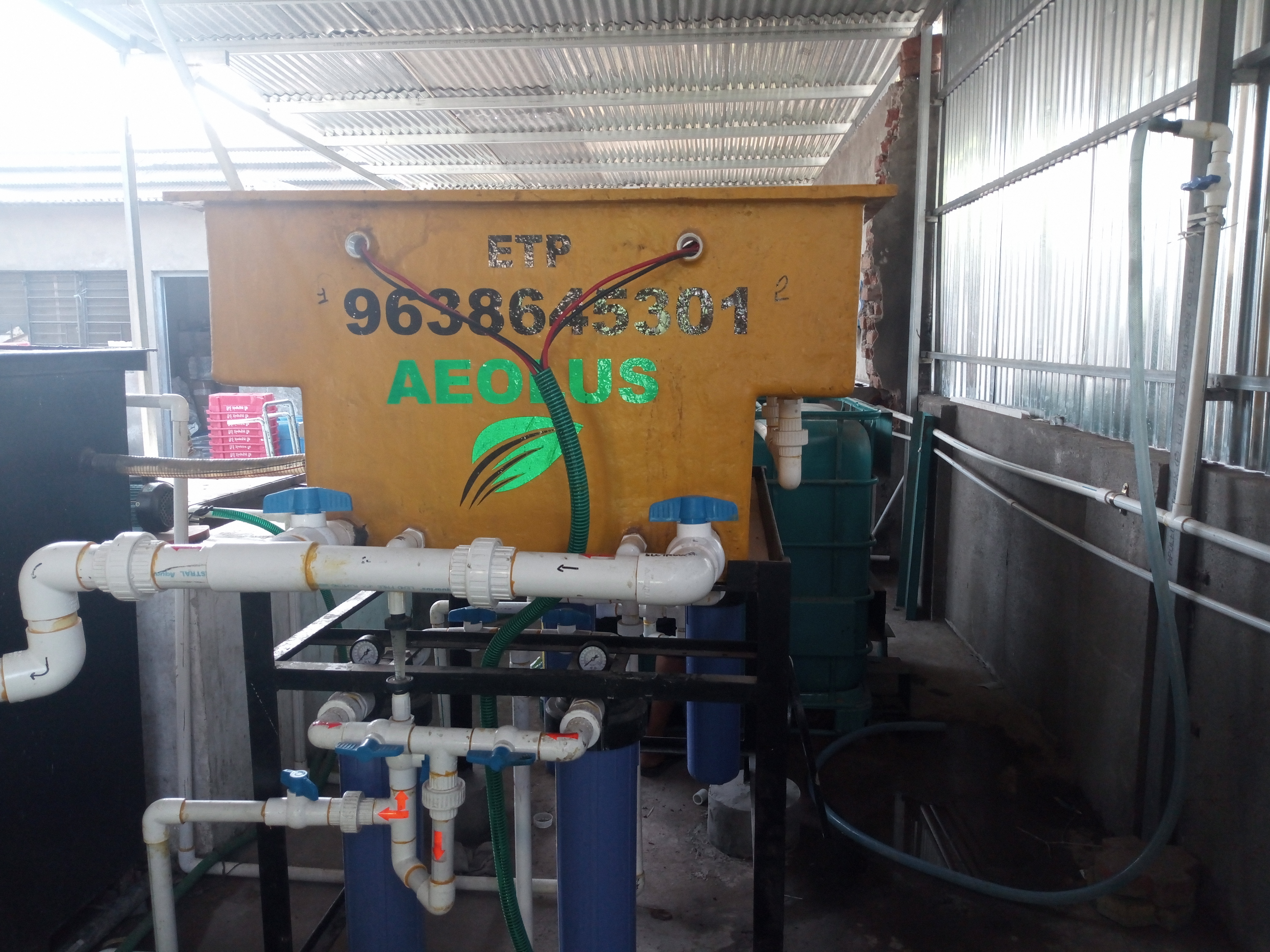 Dairy & Ice-cream Industry Effluent Treatment Plant With Xerodrop Warranty: 1 Year
