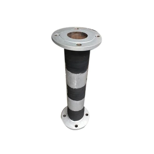 Black Rubber Hose - Rigid Material, Various Sizes Available | Industrial Use, Warranty Included
