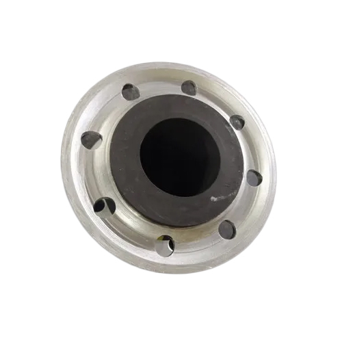 Rubber Expansion Joint - Stainless Steel , Different Sizes Available, Galvanized Surface Treatment, Welding Connection, Casting Technique