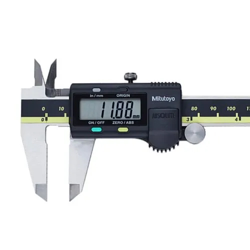 सिल्वर एंड ब्लैक डिजीमैटिक वर्नियर कैलिपर