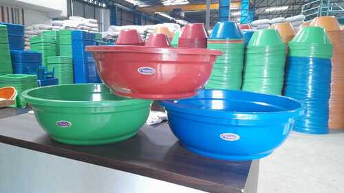 Lotus Plastic Tub - Color: Multi Color