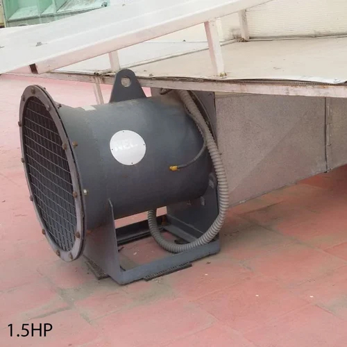 स्टील 1.5 एचपी किचन एग्जॉस्ट ब्लोअर