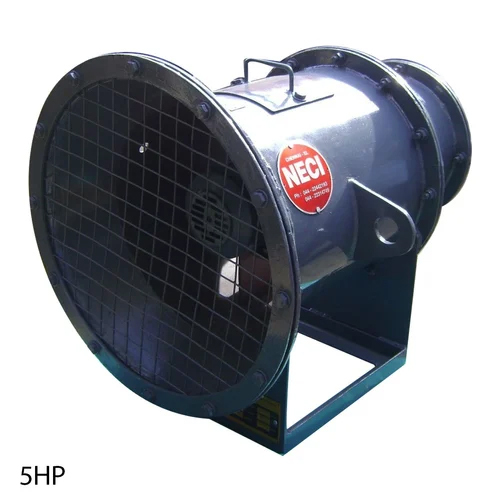 ब्लैक 5 एचपी माइल्ड स्टील एक्सट्रूडर एयर ब्लोअर