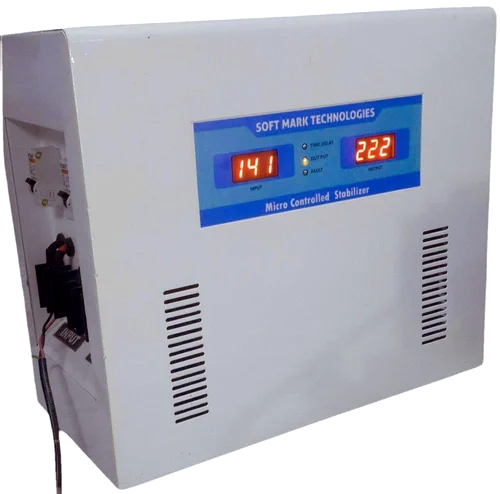 माइक्रो कंट्रोल्ड वोल्टेज स्टेबलाइजर फ्रीक्वेंसी (Mhz): 50 हर्ट्ज (Hz)