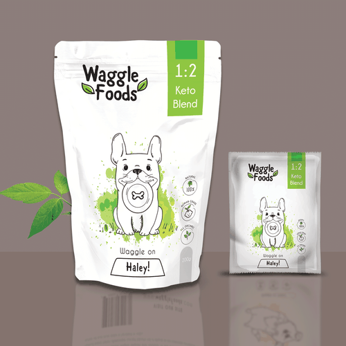 Pet Food Packaging Pouches - Laminated Material, Custom Sizes Available , Resealable Closure With Attractive Designs For Freshness And Quality