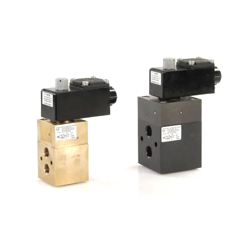 ब्लैक 3-2 पायलट ऑपरेटेड पॉपपेट सोलनॉइड वाल्व