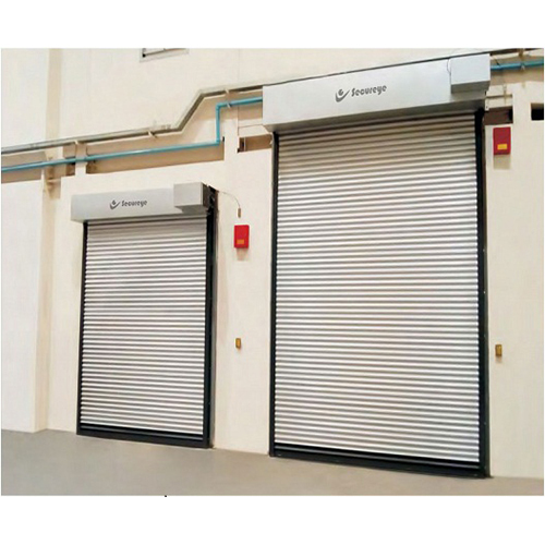 Sc-s-frs100 फायर रेटेड मोटराइज्ड रोलिंग शटर